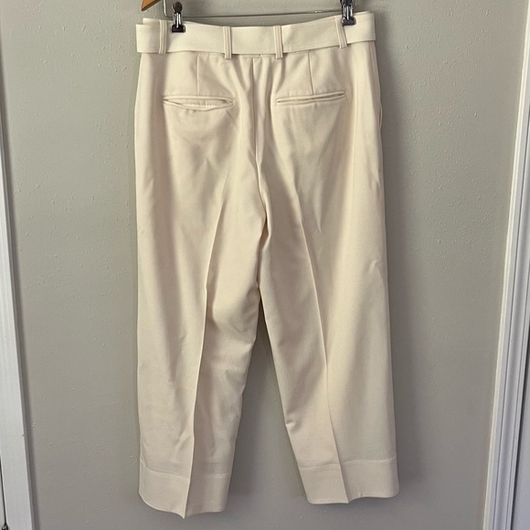 Club Monaco Enamel Ring Pant White/Cream Size 10 - Picture 7 of 16